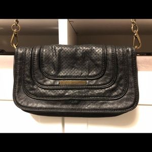 Mat and Nat black and gold crossbody/clutch